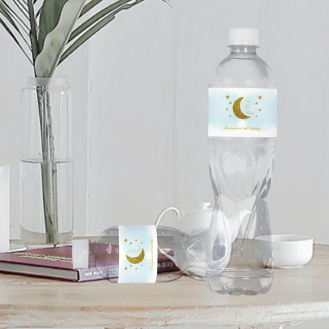 Etiqueta Para Botella De Agua Dos La Etiqueta De Botella De Agua De Segundo Cump (Subido por el creador)