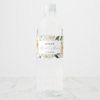 Ducha nupcial con flores de agua
