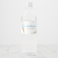 Dulce de Hielo Azul para Baby Shower