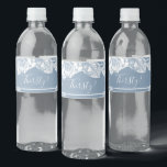 Etiqueta Para Botella De Agua Elegante Dusty Blue Floral Thirsty<br><div class="desc">¡Estas polvorientas etiquetas florales azules que dicen "¿Sed?" se verían asombrosas en todas las botellas de agua en su gran celebración! Sin lugar a dudas,  te sumarán al toque final que buscas en el bar y te coordinarás perfectamente con tu polvoriento tema floral azul.</div>