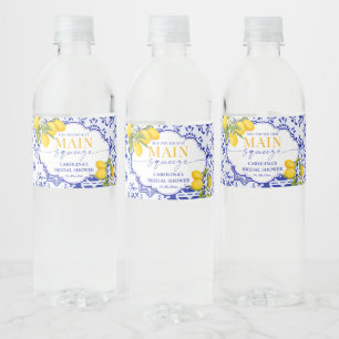 Etiqueta Para Botella De Agua Ella Encontró Su Principal Ducha De Brigada De Bri