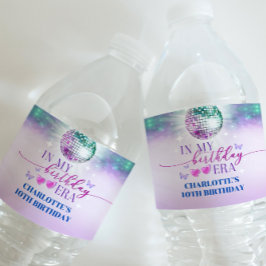 Etiqueta Para Botella De Agua En mi etiqueta de botella de agua de la era del cu