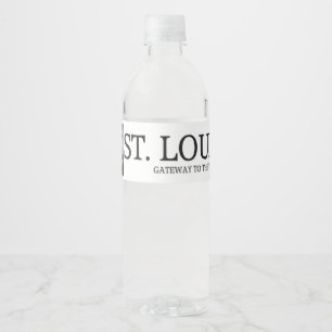 Etiqueta Para Botella De Agua Entrada de ABH St. Louis