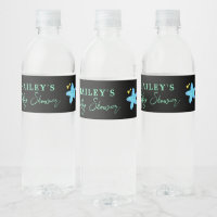 Estrella pequeña de Baby Shower personalizada