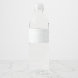 Etiqueta Para Botella De Agua Etiqueta de Bebida Alimenticia Conjunto Minimalist