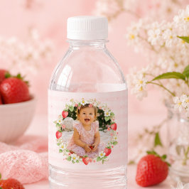 Etiqueta Para Botella De Agua Etiqueta de botella de agua Berry Sweet