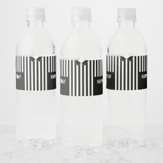 Etiqueta Para Botella De Agua Etiqueta de botella de agua de árbitro deportivo