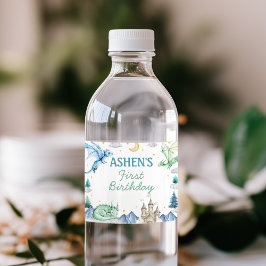 Etiqueta Para Botella De Agua Etiqueta de Botella de Agua de Cumpleaños de Niño 