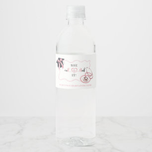 Etiqueta Para Botella De Agua Etiqueta de Botella de Agua de Enfermera Graduada 
