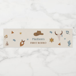 Etiqueta Para Botella De Agua Etiqueta de botella de agua de la fiesta de cumple