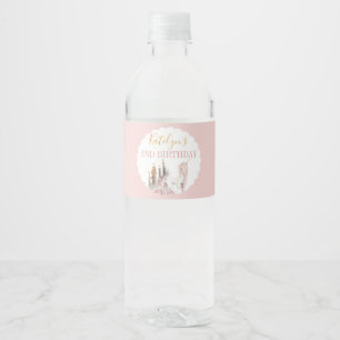 Etiqueta Para Botella De Agua Etiqueta de botella de agua de Unicorn Baby Shower