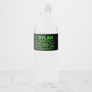 Etiqueta Para Botella De Agua Etiqueta de botella de agua del controlador de vid