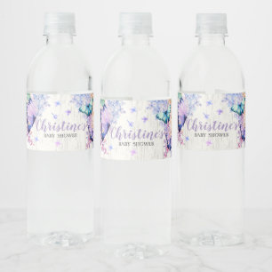 Etiqueta Para Botella De Agua Etiqueta de frasco de agua de Baby Shower para mar