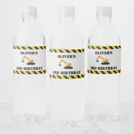 Etiqueta Para Botella De Agua Etiqueta de frasco de la fiesta de cumpleaños de l