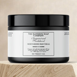 Etiqueta Para Botella De Agua Etiqueta de la barra blanca de cosméticos de estil