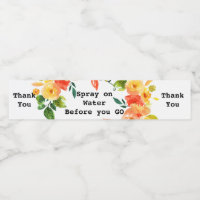 Etiqueta de pulverización de poo de bricolaje