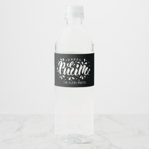Etiqueta Para Botella De Agua Etiqueta feliz de botella de agua de Purim