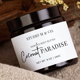 Etiqueta Para Botella De Agua Etiqueta mínima para el envolvimiento de la barra 