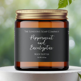 Etiqueta Para Botella De Agua Etiqueta Minimalista para Tarro de Cosméticos Impe