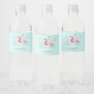Etiqueta Para Botella De Agua Etiqueta personalizada de botella de agua Aqua Cut
