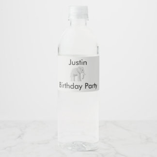 Etiqueta Para Botella De Agua Étiquette personnalisée pour bouteille d'eau d'ann