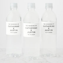 Evento de Boda Minimalista Moderno Todo el Texto E