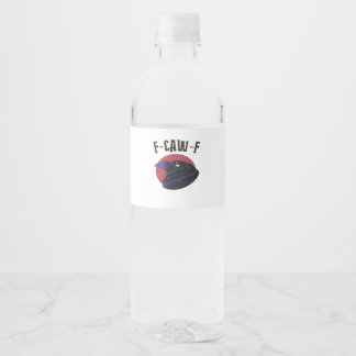 Etiqueta Para Botella De Agua F Caw F Gráfico Vintage Esencial