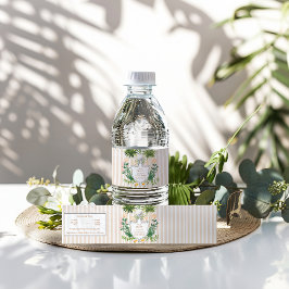 Etiqueta Para Botella De Agua Fiesta antes del Tee | Golf Soltera