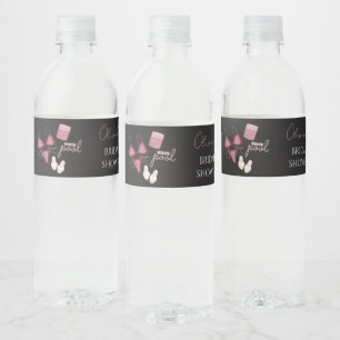 Etiqueta Para Botella De Agua Fiesta de despedida de soltera chic boho junto a l