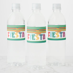Etiqueta Para Botella De Agua Fiesta de la fiesta
