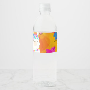 Etiqueta Para Botella De Agua Fiesta Llama Cinco De Mayo