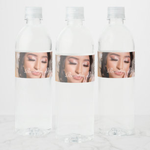 Etiqueta Para Botella De Agua Foto de guión de Quinceanera 15 cumpleaños