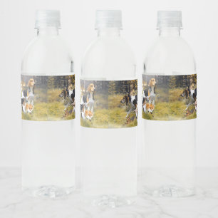 Etiqueta Para Botella De Agua Foxhound