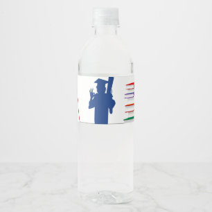 Etiqueta Para Botella De Agua Graduado