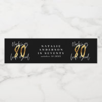 Hacer que 80 se vea como una buena celebración de 