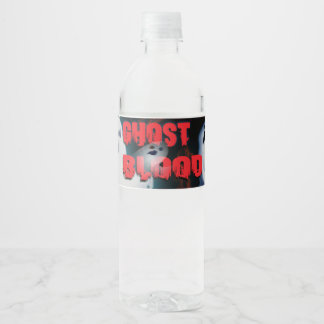 Etiqueta Para Botella De Agua Halloween