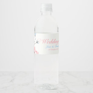 Etiqueta Para Botella De Agua Jardín de Whispering