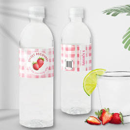 Etiqueta Para Botella De Agua Kit de resguardo dulce de resaca de mano Bachelore