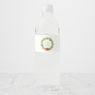 Etiqueta Para Botella De Agua La ensalada de los Verdes
