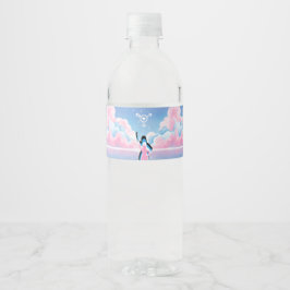 Etiqueta Para Botella De Agua La señal trans