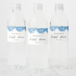 Etiqueta Para Botella De Agua Letrero de Bienvenida para Desayuno Nupcial Floral