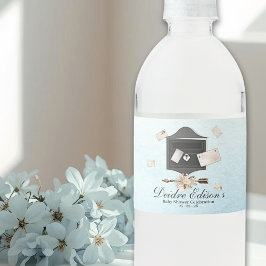 Etiqueta Para Botella De Agua Little Love Letters Baby Shower