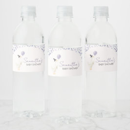 Etiqueta Para Botella De Agua Little Silly Goose Baby Shower