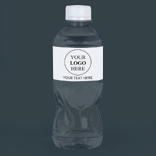 Etiqueta Para Botella De Agua Logotipo Promocional Personalizado – Sin Pedido Mí