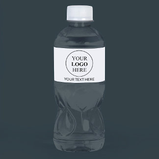 Etiqueta Para Botella De Agua Logotipo Promocional Personalizado – Sin Pedido Mí