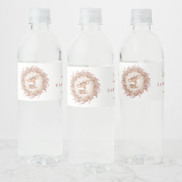 Etiqueta Para Botella De Agua Navidades Baby Shower Beer Drink Water Bottle Labe