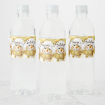 Navidades Fiesta Golden Snowman Snowflakes Holiday