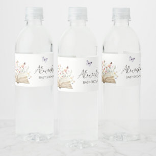 Etiqueta Para Botella De Agua Nuevo capítulo del libro de cuentos comienza en Ba