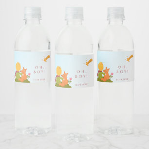 Etiqueta Para Botella De Agua Oh Boy Prince Water