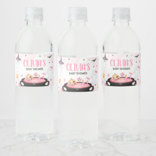 Etiqueta Para Botella De Agua Oh Sheet Ghoul Halloween Baby Shower